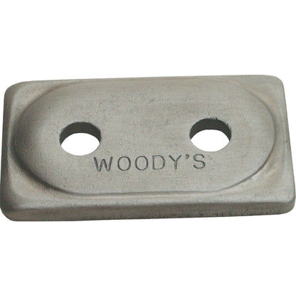 Woodys Digger Support Plates Double Aluminum 5/16" - 12 Pack ADD2-3775_314616