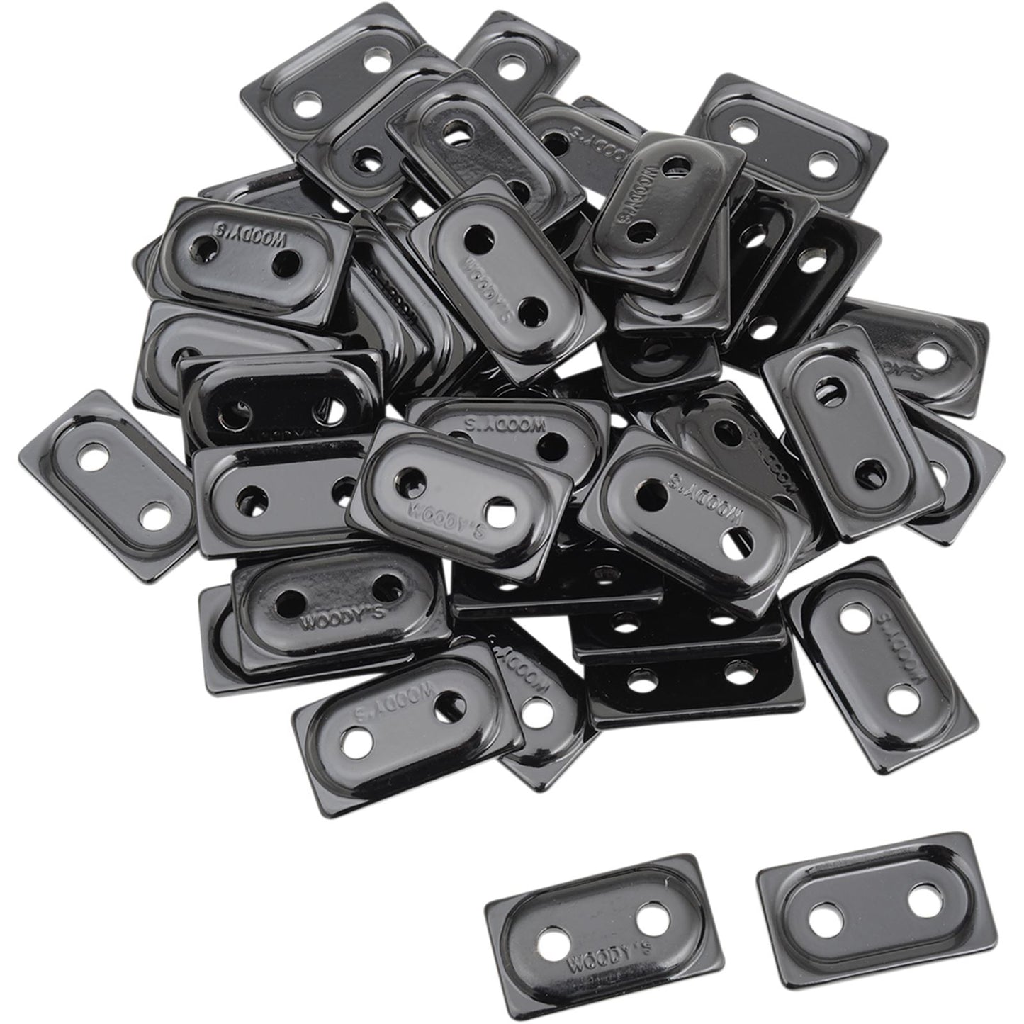 Woodys Double Digger Support Plate Black - 48/Pack ADD2-3810-B_497225