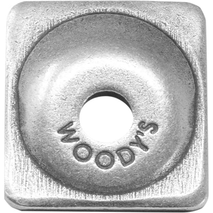 Woodys Angled Double Digger Support Plate Single Stud 5/16" - 96/Pack ANG-3775-B_497727