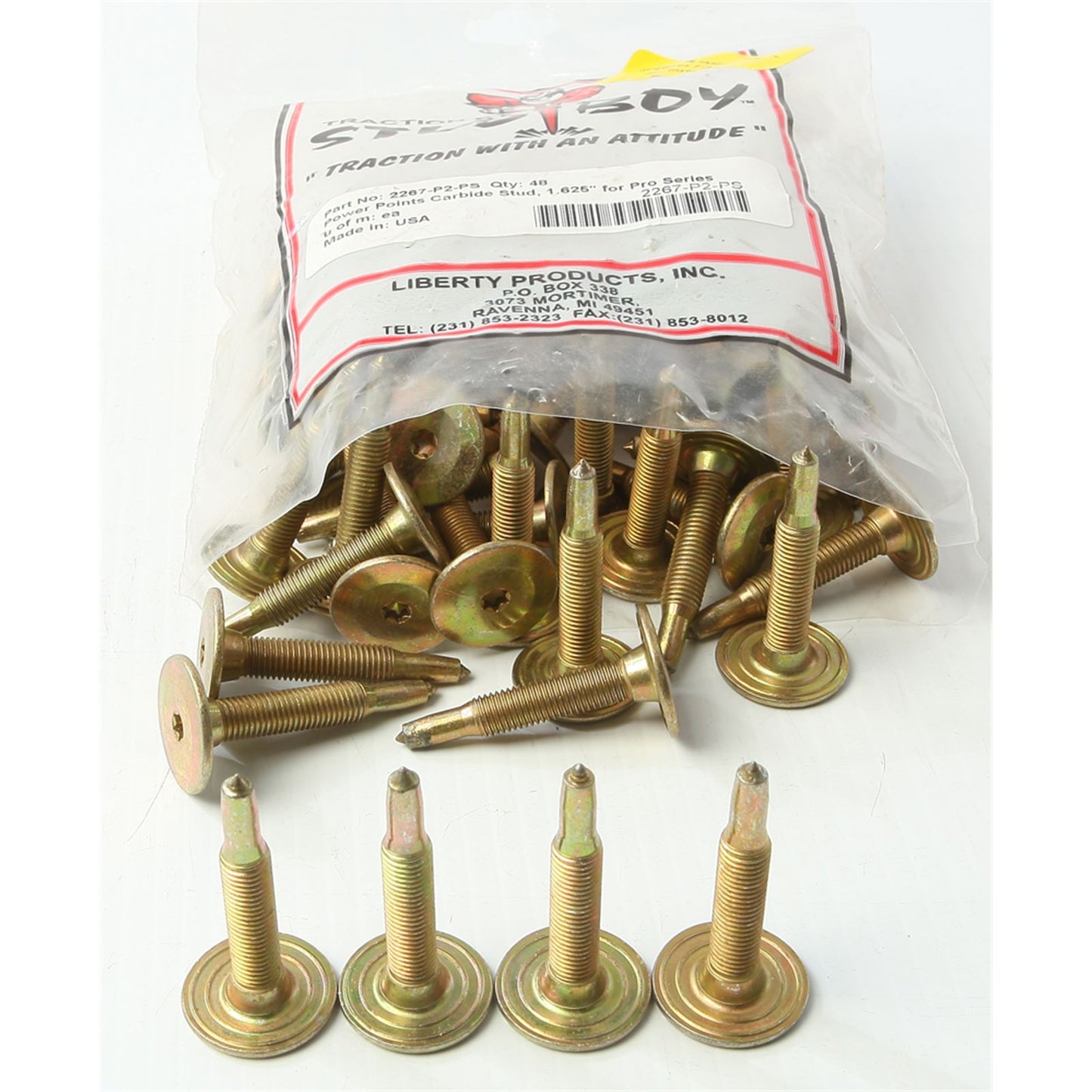 Stud Boy Power Point Pro Series Studs 1.625" - 48/Pack 2267-P2-PS_314658