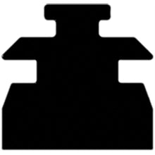 SPI Sports Parts Inc UHMW Tunnel Protector 1"x15" 912-15-80_314665