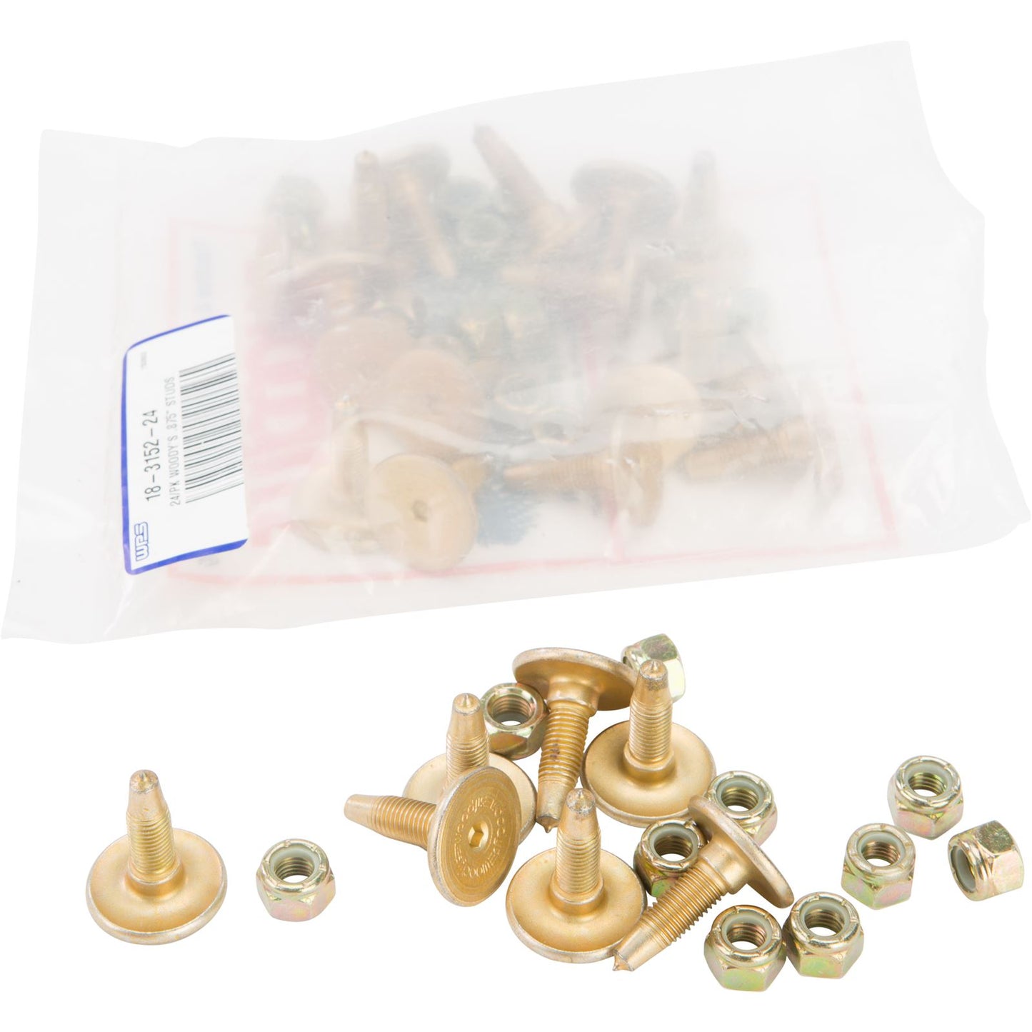 Woodys Gold Digger Carbide Traction Master Stud .875" - 24/Pack GDP6-8755_314822