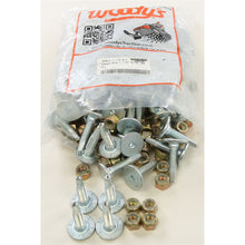 Woodys Silver Mega-Bite® Trail Studs 1.175" - 96/Pack MEG-1175-B_314845