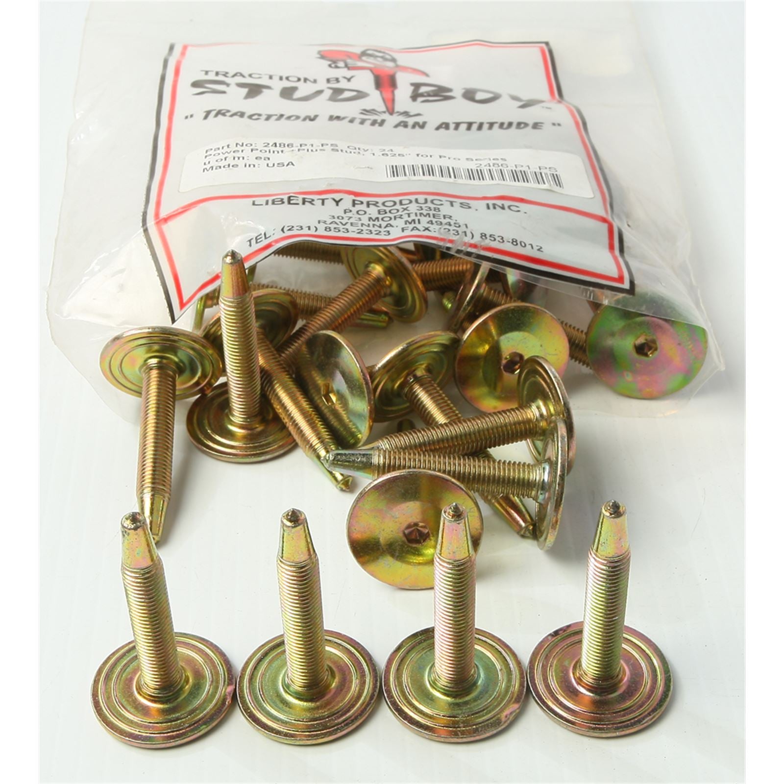 Stud Boy Power Point Plus Pro Studs 1.625" - 24/Pack 2486-P1-PS_314903