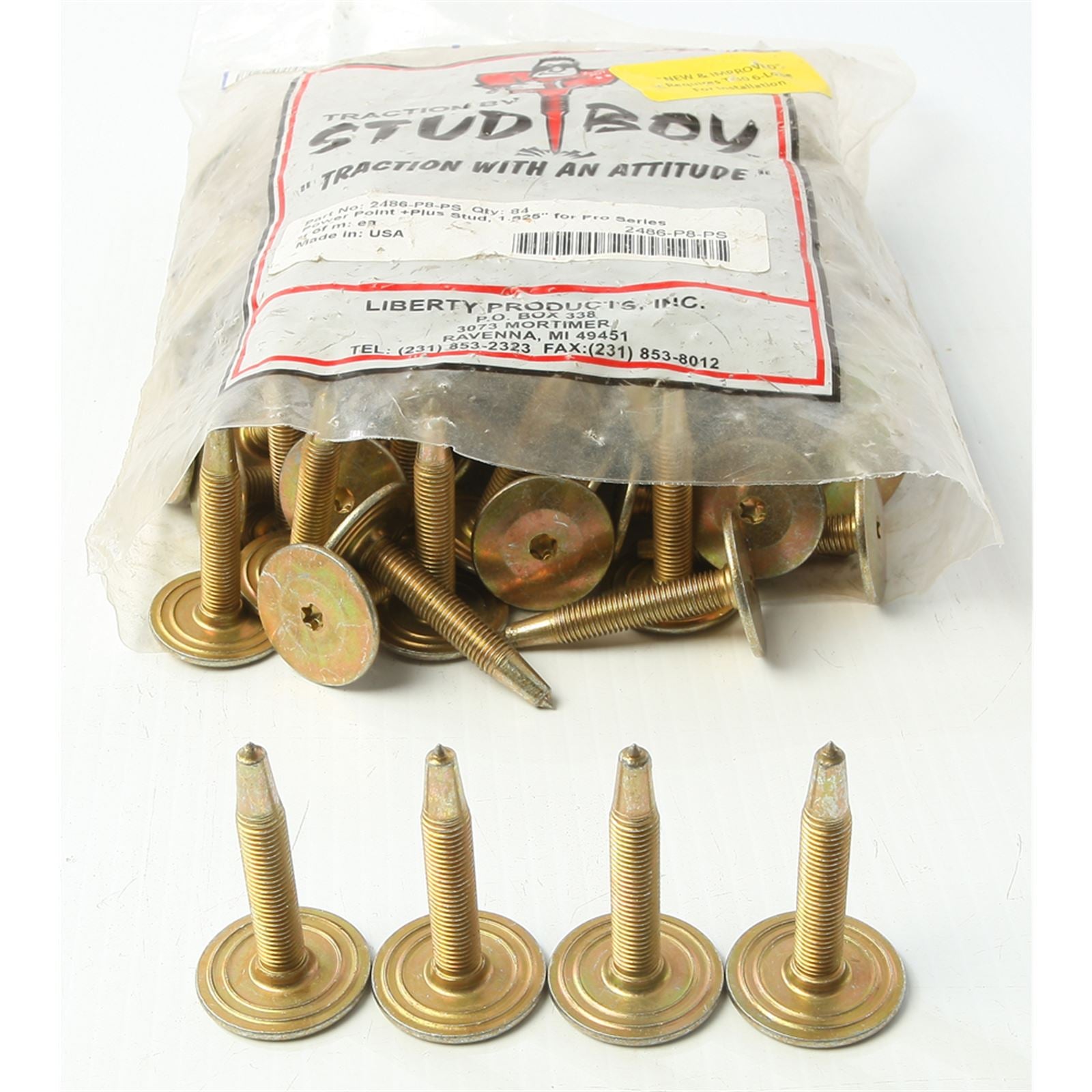 Stud Boy Power Point Plus Pro Studs 1.625" - 84/Pack 2486-P8-PS_314905