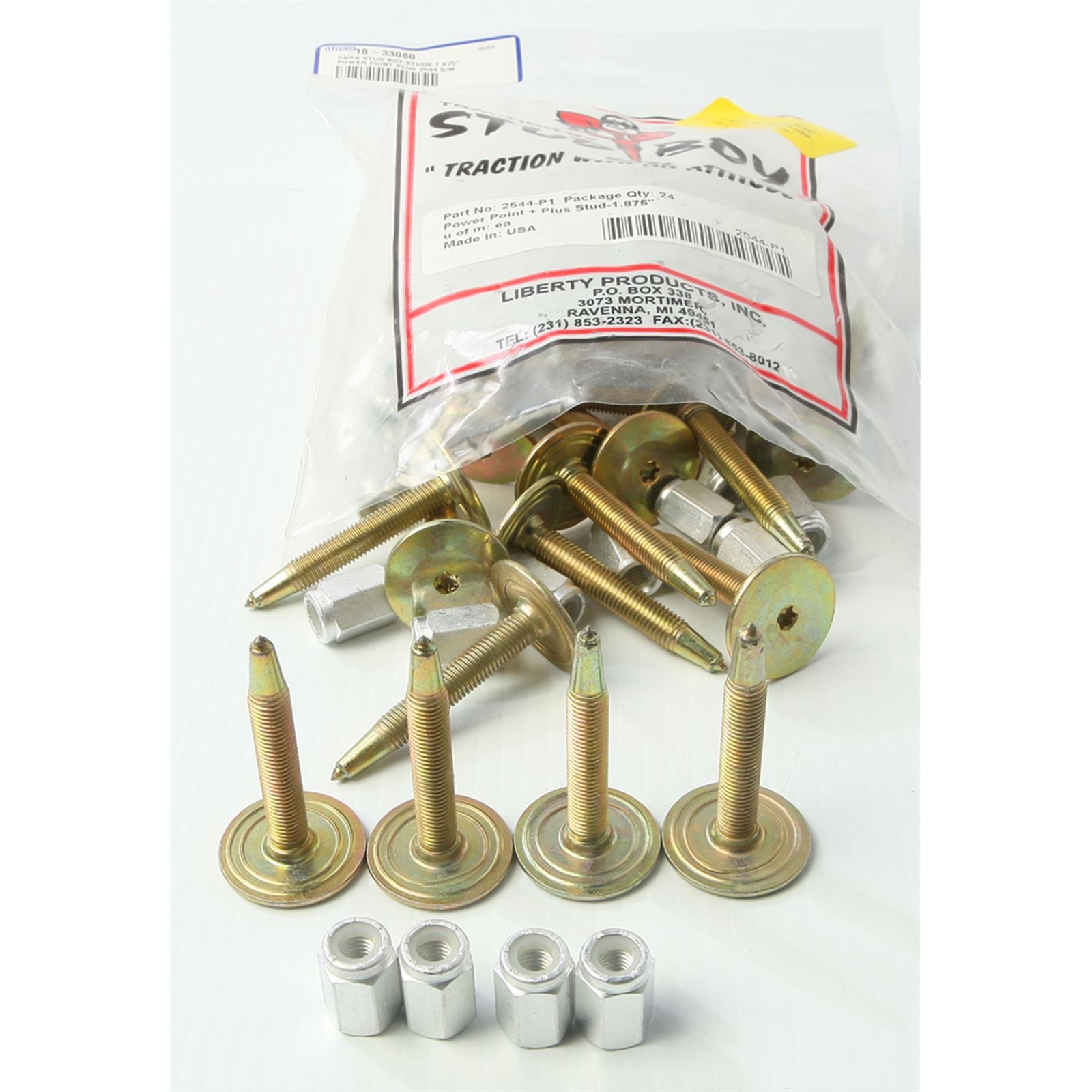 Stud Boy Power Point Plus Pro Studs 1.875" - 24/Pack 2544-P1_314906