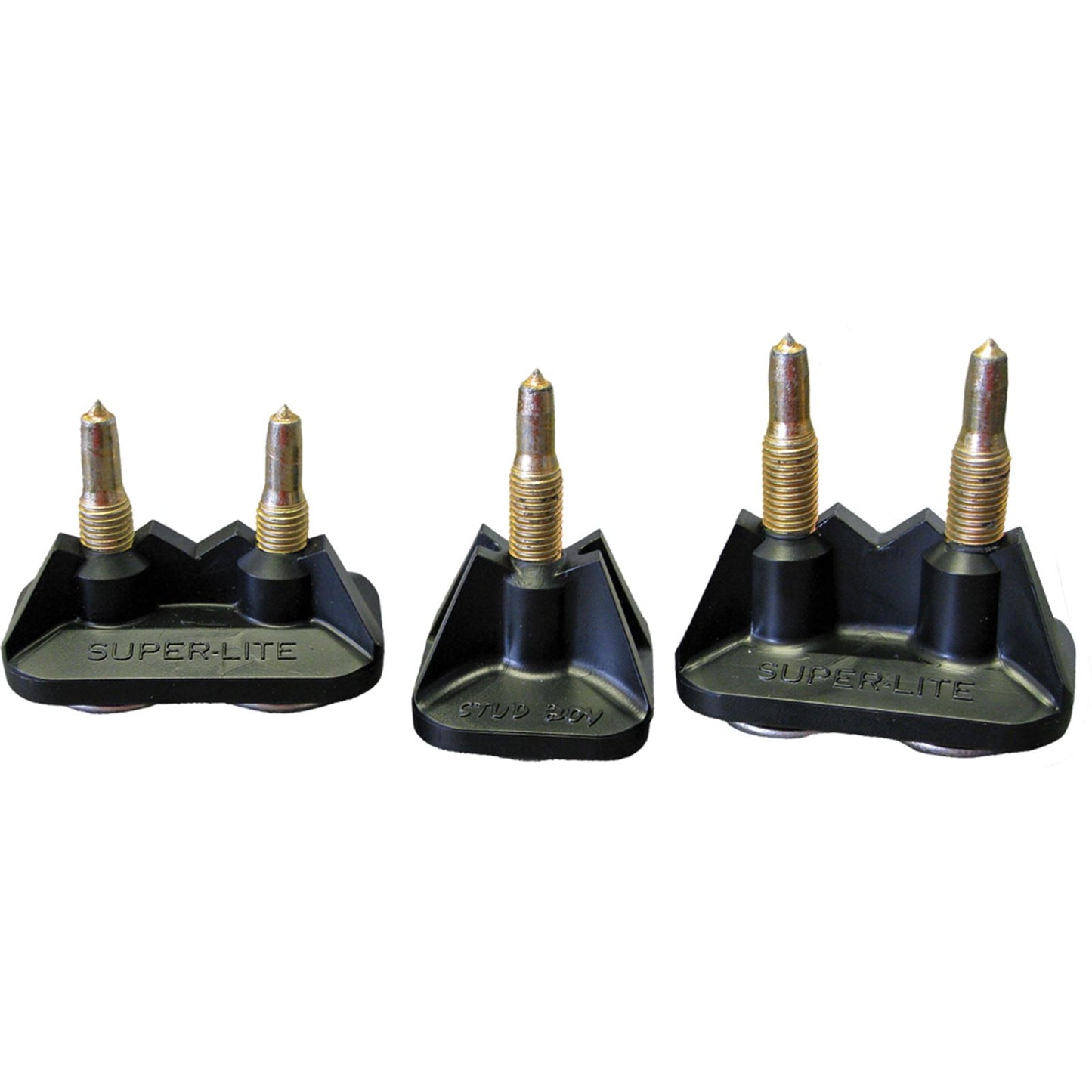 Stud Boy Super-Lite Pro Series Double Backers 0.75" - 48/Pack Black 2512-P2-BLK_314921