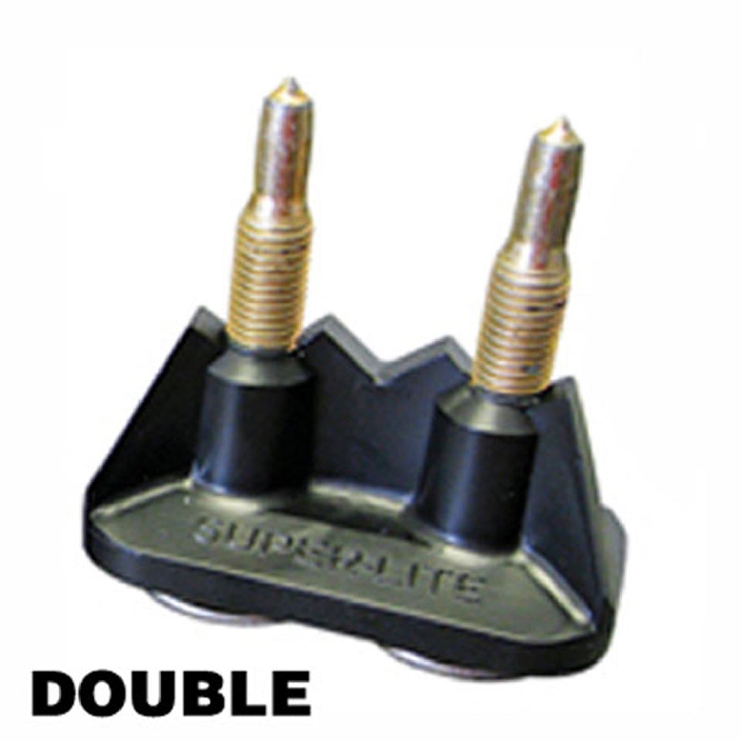 Stud Boy Super-Lite Pro Series Double Backers 0.75" - 48/Pack Black 2512-P2-BLK_605525