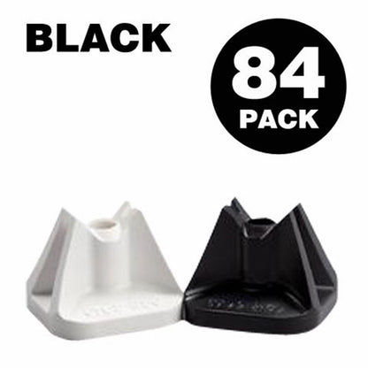 Stud Boy Super-Lite Pro Series Single Backers .75" - 84/Pack Black 2513-P8-BLK_605530