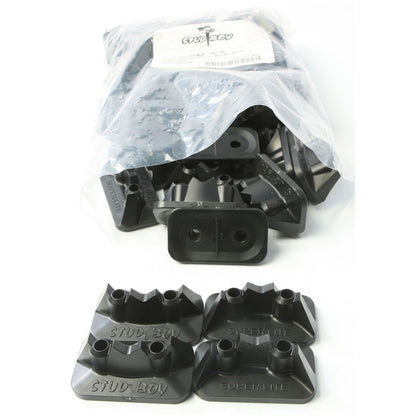 Stud Boy Super-Lite Pro Series Double Backers .75" - 48/Pack Black 2522-P2-BLK_314939