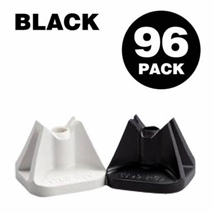 Stud Boy Super-Lite Pro Series Single Backers Black 0.75" - 96/Pack 2513-P3-BLK_605531