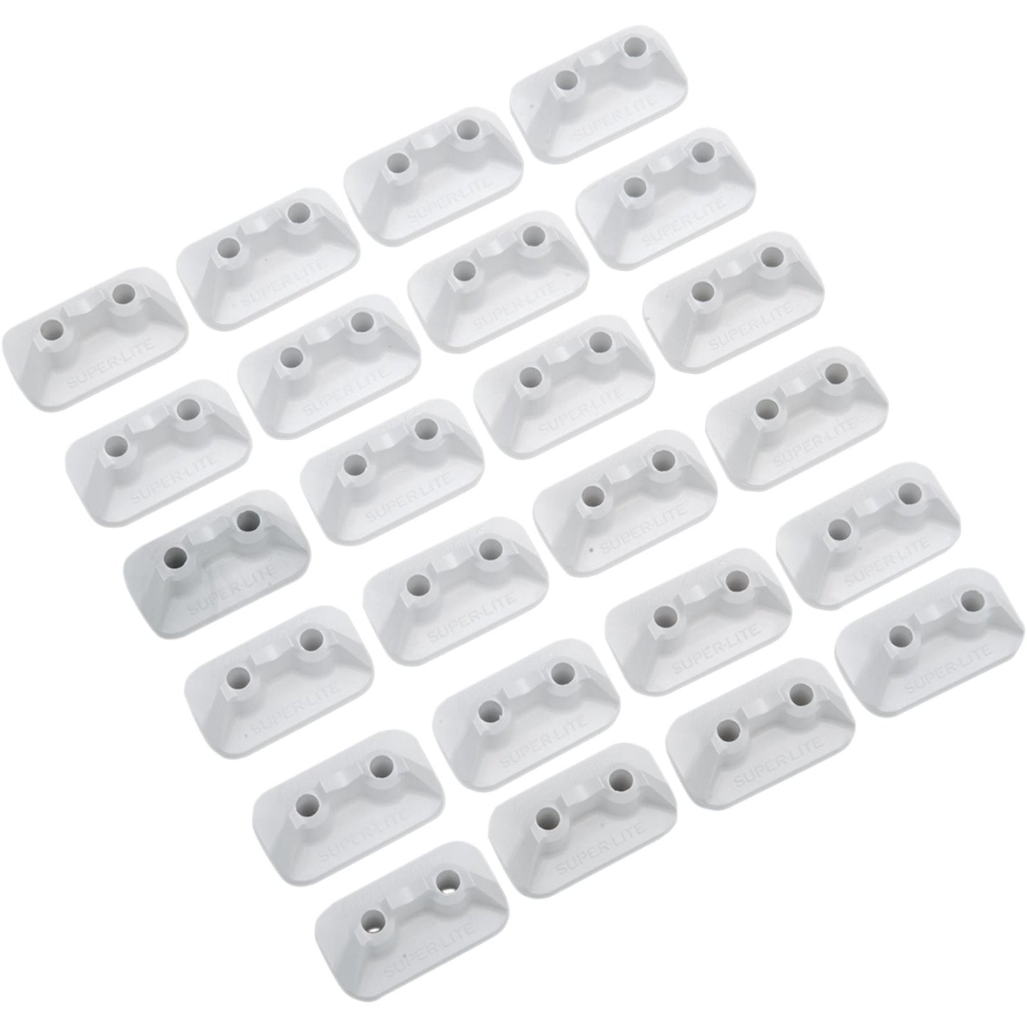 Stud Boy Super-Lite Pro Series Double Backers .75" - 24/Pack White 2512-P1-WHT_476639