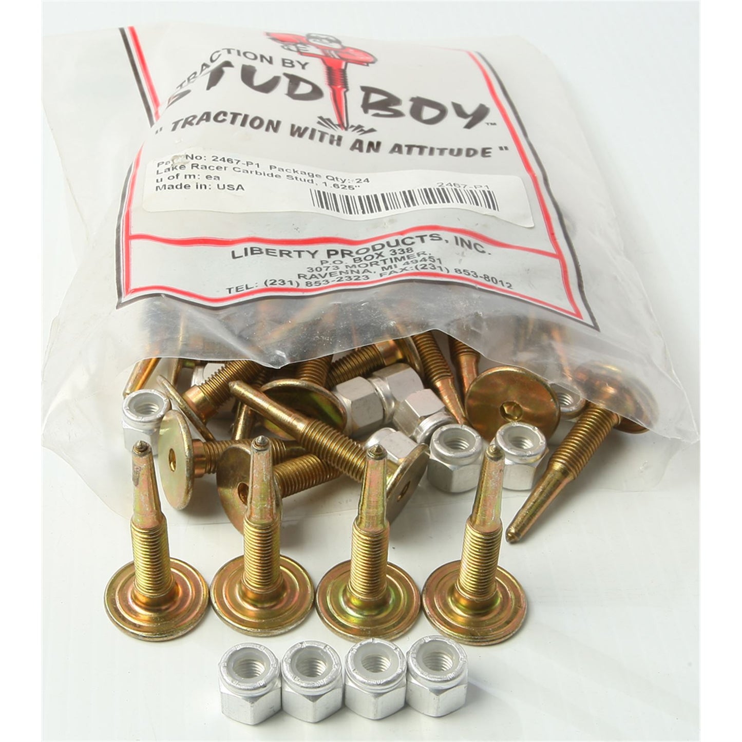 Stud Boy Lake Racer Studs 1.625" - 24/Pack 2467-P1_315006