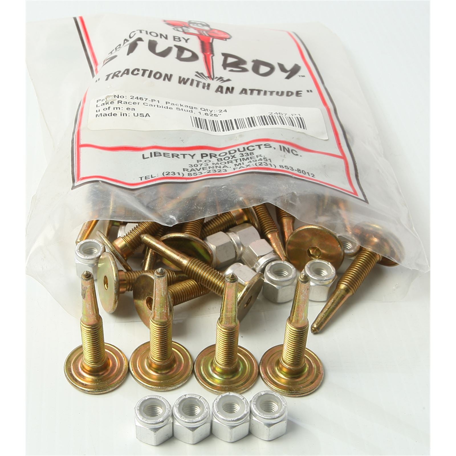 Stud Boy Lake Racer Studs 1.625" - 24/Pack 2467-P1_315006