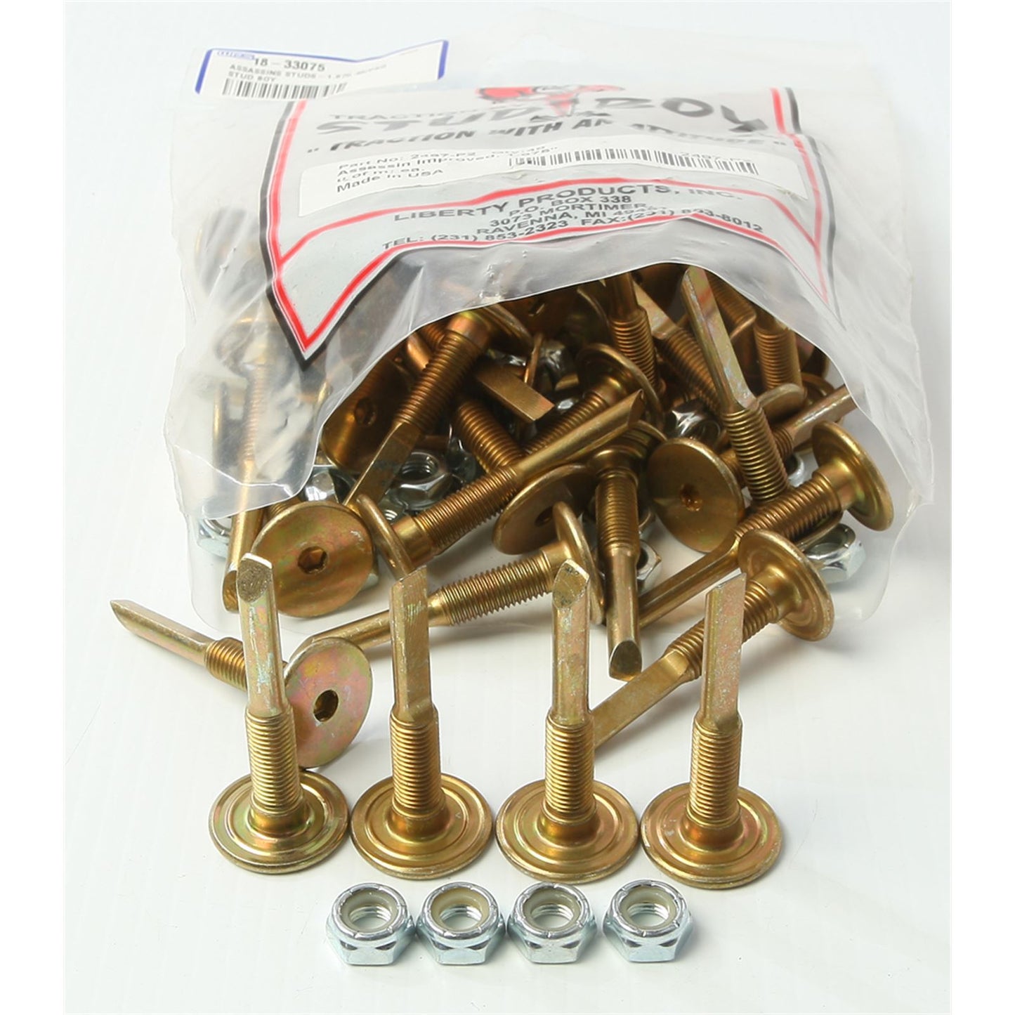 Stud Boy Assassins Studs 1.875" - 48/Pack 2497-P2_315015