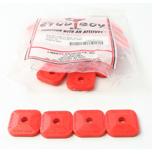 Stud Boy Super-Lite Plus Backers Red 24/Pack 2462-P1-RED_315019