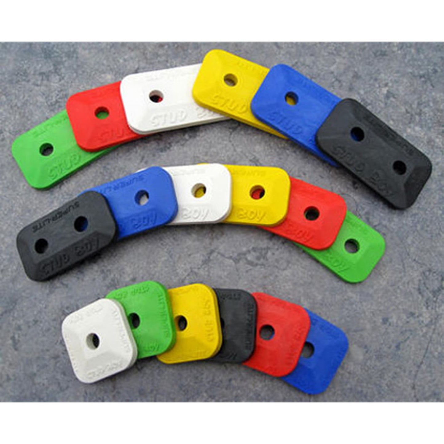 Stud Boy Super-Lite Plus Backers Red 24/Pack 2462-P1-RED_605537