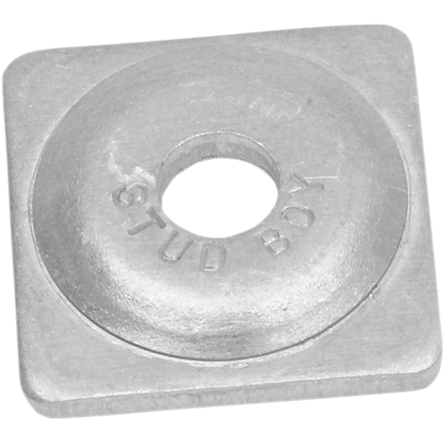 Stud Boy Square Backer Plates Aluminum - 96/Pack 2061-P3_476736
