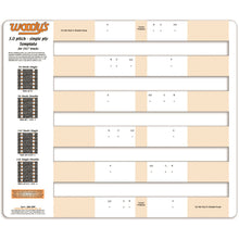 Woodys Studding Template 3.0" Pitch - Single Ply 300S-TEMP_315053