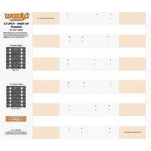 Woodys Studding Template 3.0" Pitch - Single Ply 300S-TEMP_497396