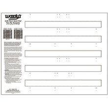 Woodys Template 2.86 Pitch Quiet 286QUIET-TEMP_315054