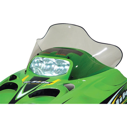 Powermadd Cobra Windshield - 16.25" - Mid - Smoke - Arctic Cat 12333_315310