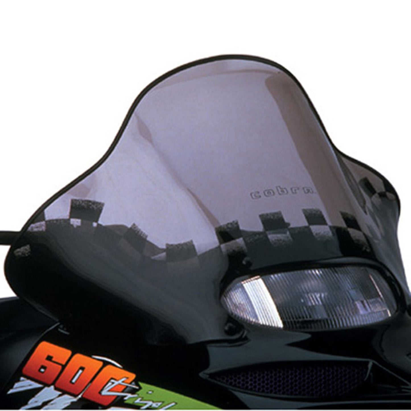 Powermadd Cobra Windshield - Arctic Cat Smoke/Black - Snowmobile 12530_605664