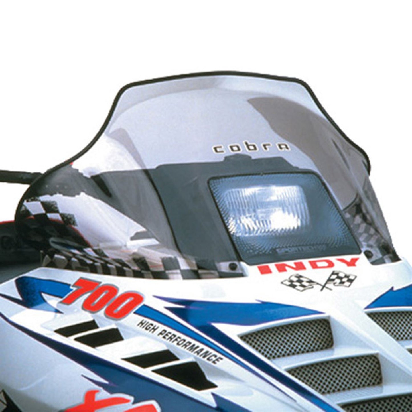 Powermadd Cobra Windshield Indy Black - Snowmobile 11130_605671