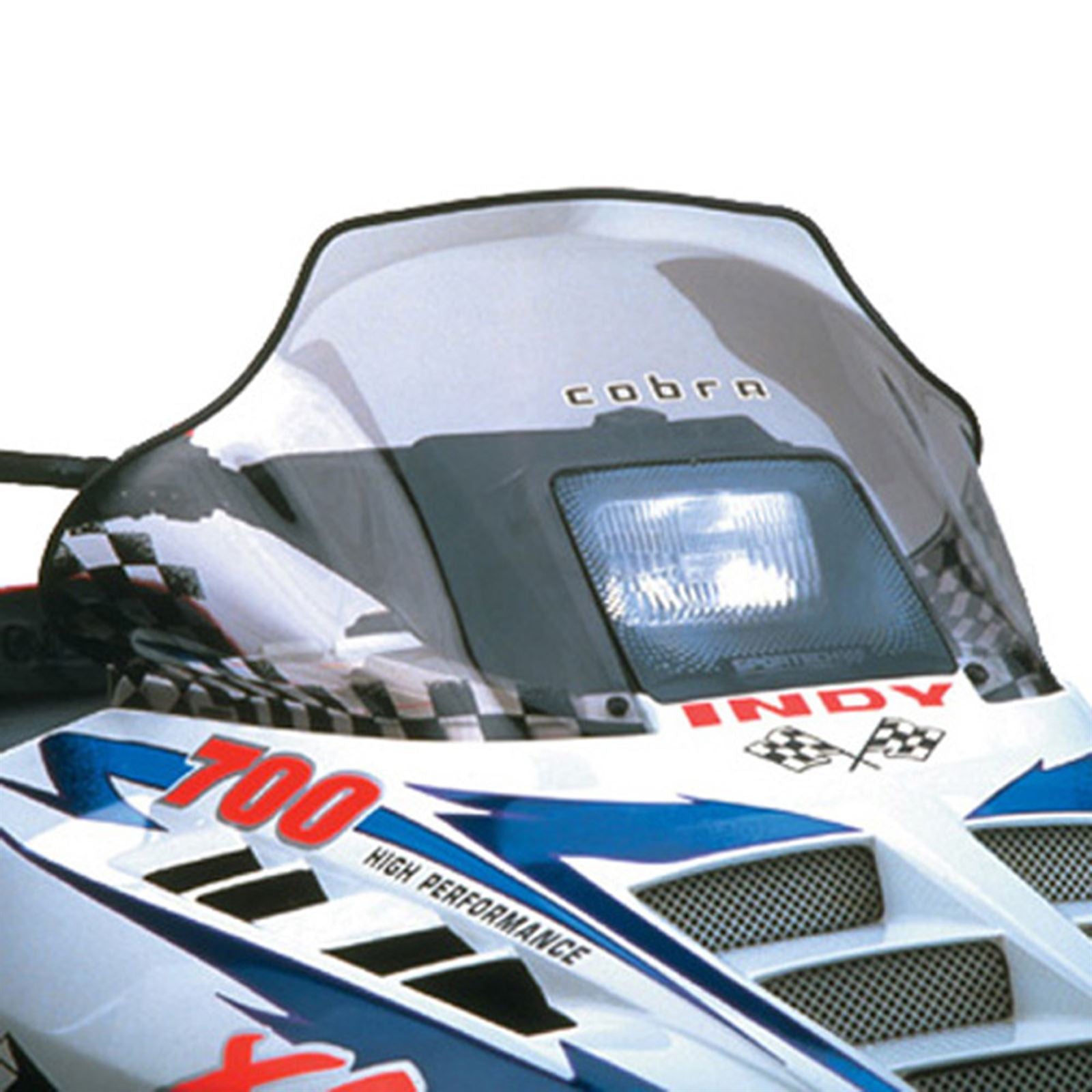 Powermadd Cobra Windshield Indy Black - Snowmobile 11130_605671
