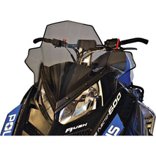 Powermadd Cobra Windshield - 16.5" - Low - Smoke - for Polaris 11821_315321
