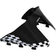 Powermadd Cobra Windshield Indy Black/White - Snowmobile [MPN: 11120]_315322