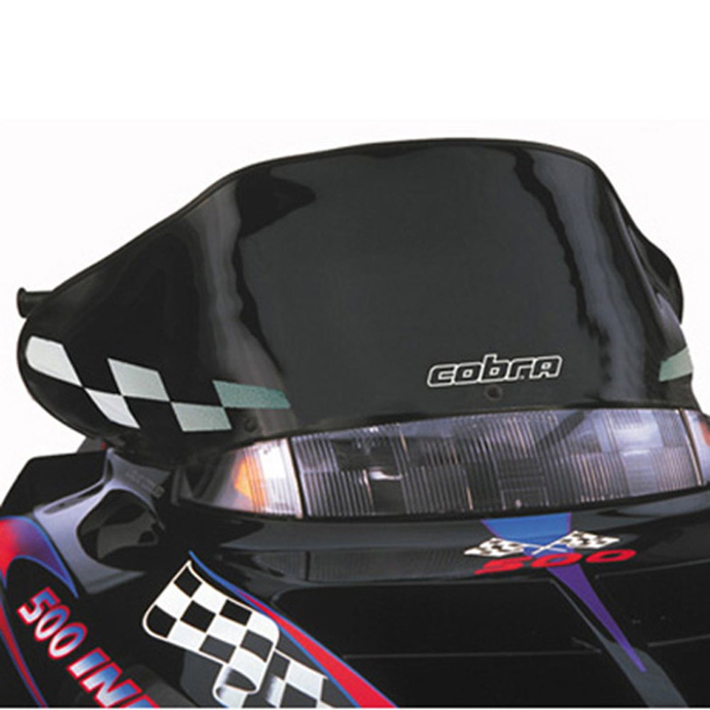Powermadd Cobra Windshield Indy Black - Snowmobile 11320_605678