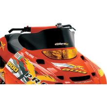 Powermadd Cobra Windshield - 8.5" - Extreme Low - Black for Polaris - Snowmobile 11511_503315