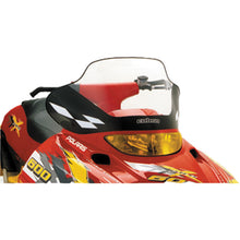 Powermadd Cobra Windshield Edge Tall Clear Black/White - Snowmobile 11540_315352