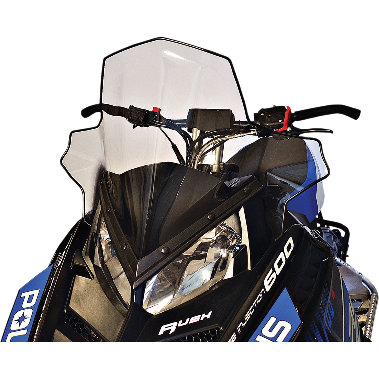 Powermadd Cobra Windshield - Midfor Polaris - Snowmobile 11830_503269