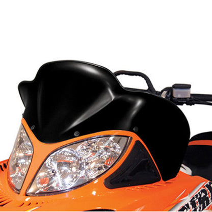 Powermadd Cobra Windshield - 17" - Low - Black - Arctic Cat 12823_605714