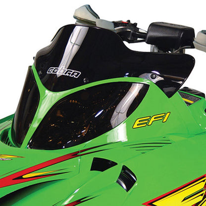Powermadd Cobra Windshield - 7" - Extreme Low - Black - Arctic Cat - Snowmobile 12410_605716