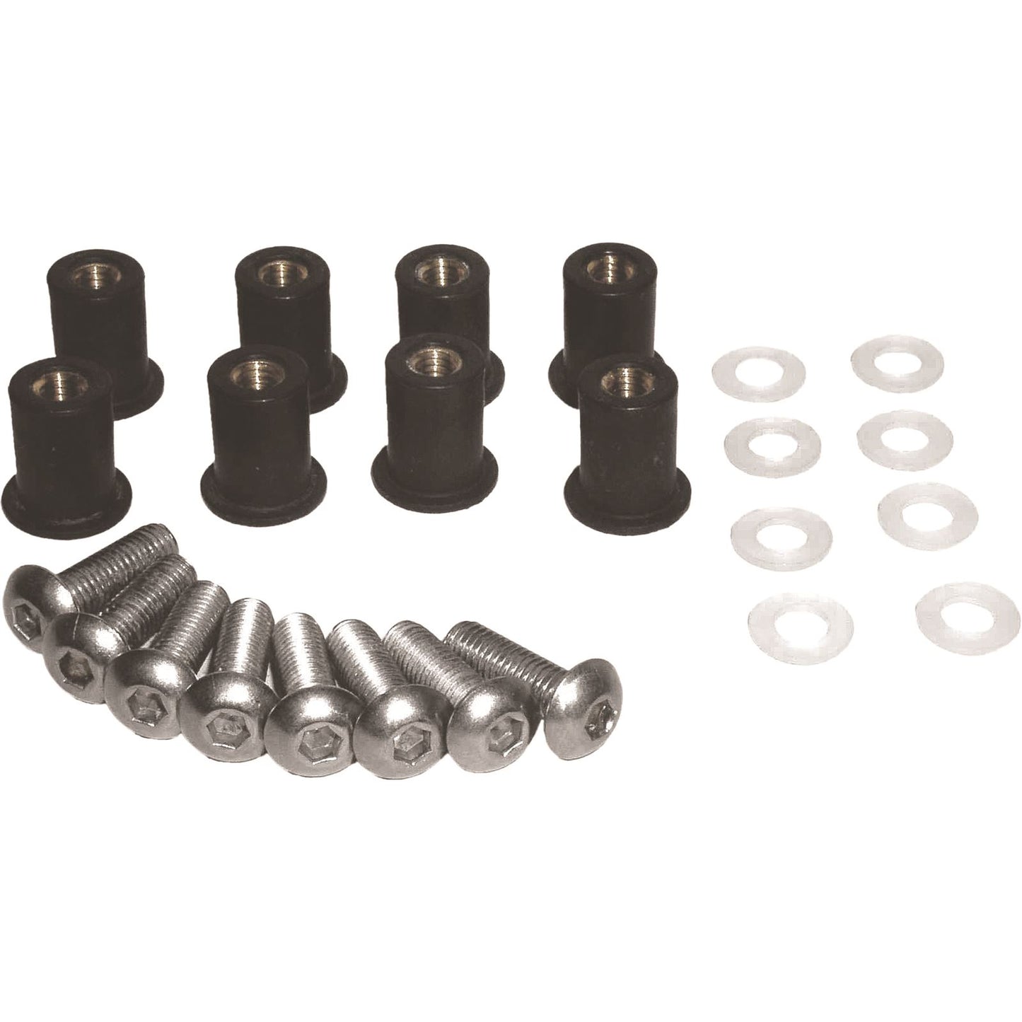 SPI Sports Parts Inc Windshield Screw Kit for Yamaha SM-06013_315378
