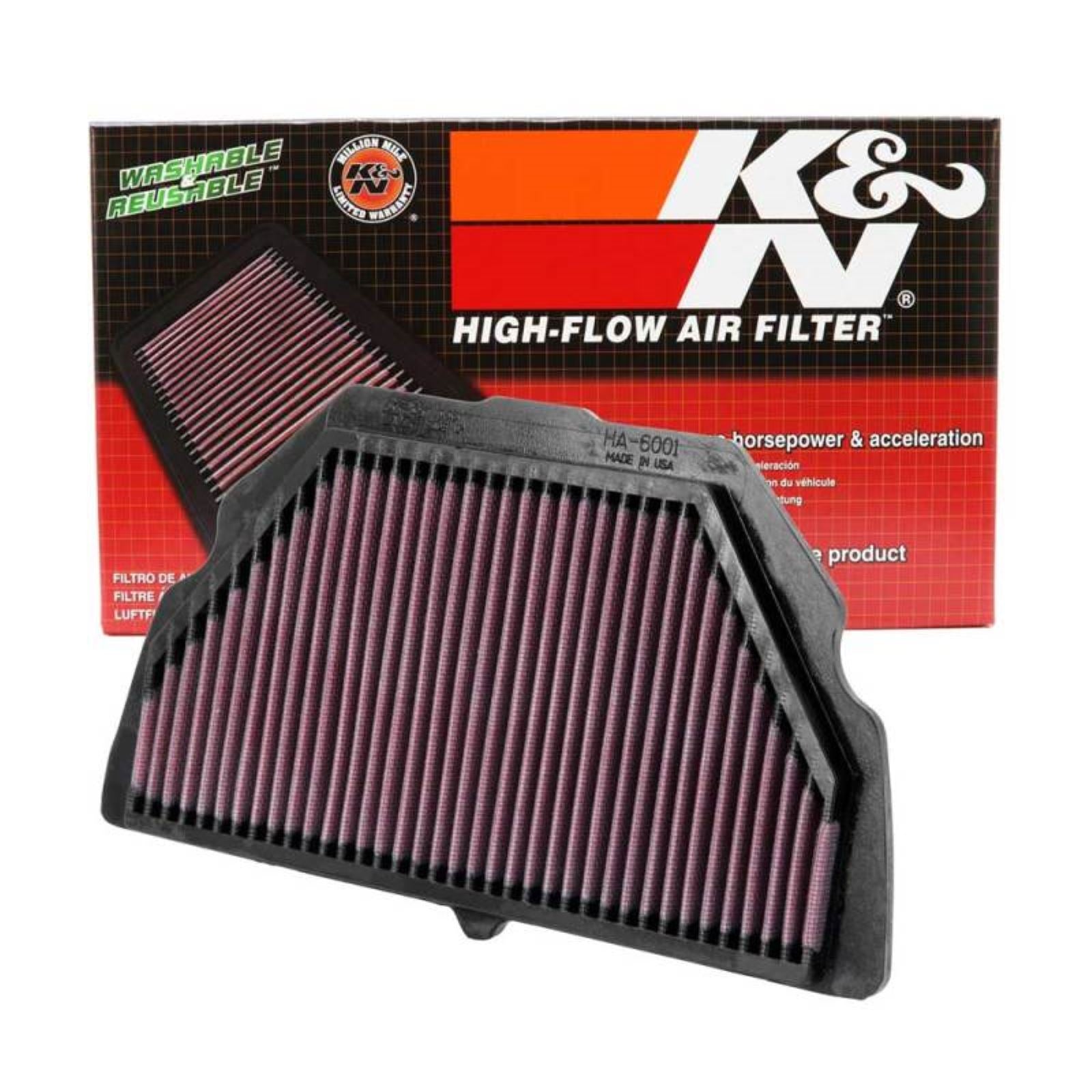 K&N Filters Air Filter [MPN: HA-6001]_1746668