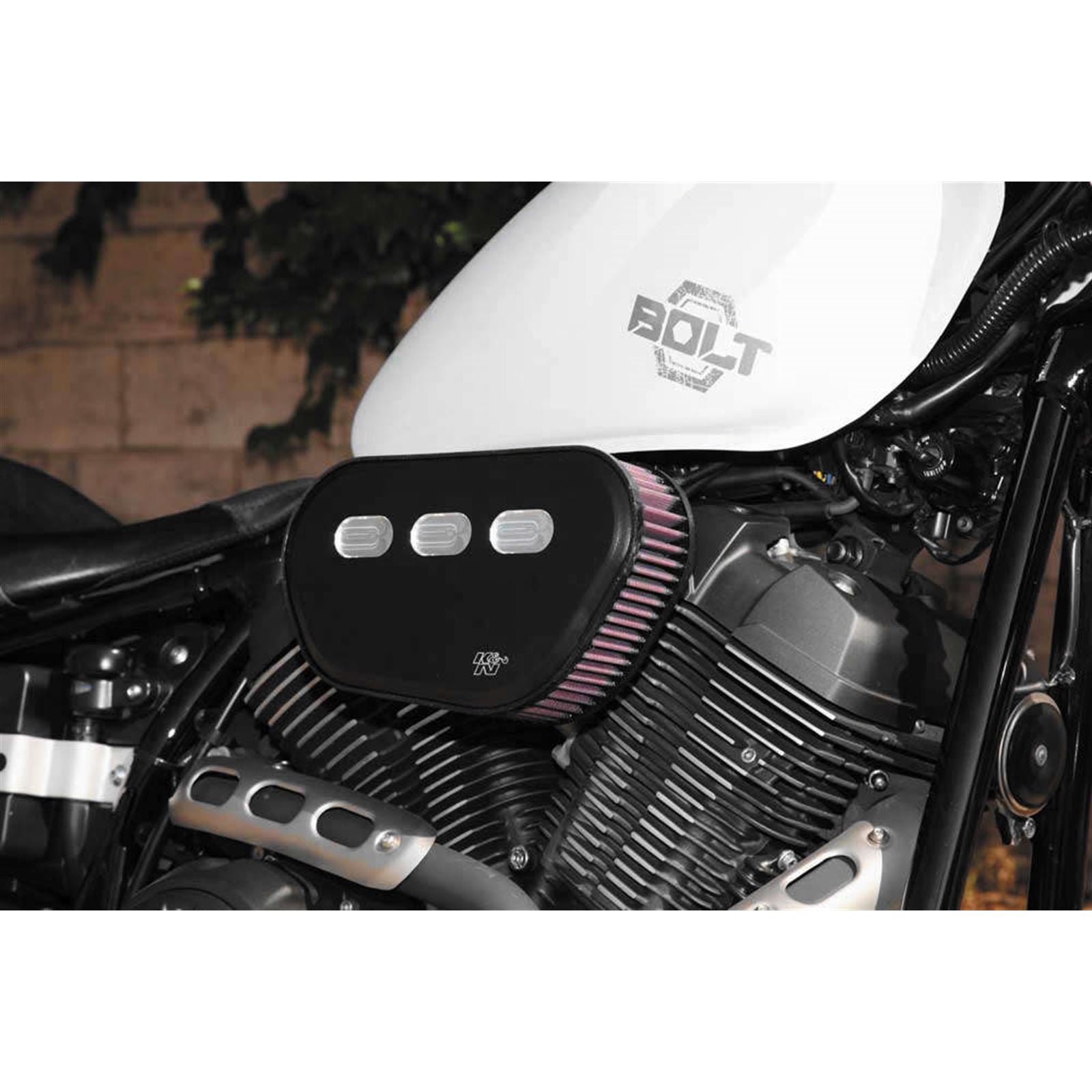 K&N Filters Metric Cruiser Air Filter Black [MPN: RK-3940]_315924