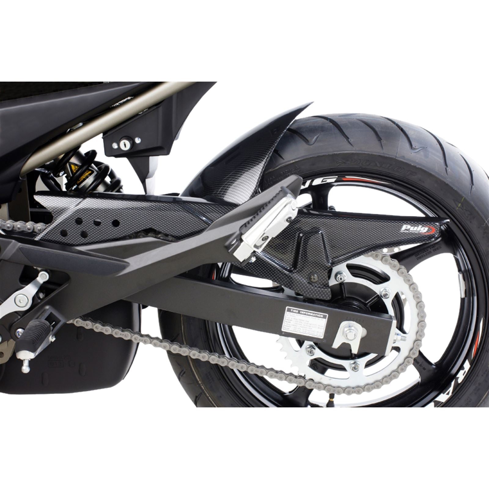 Puig Tire Hugger Carbon Look [MPN: 5035C]_316519
