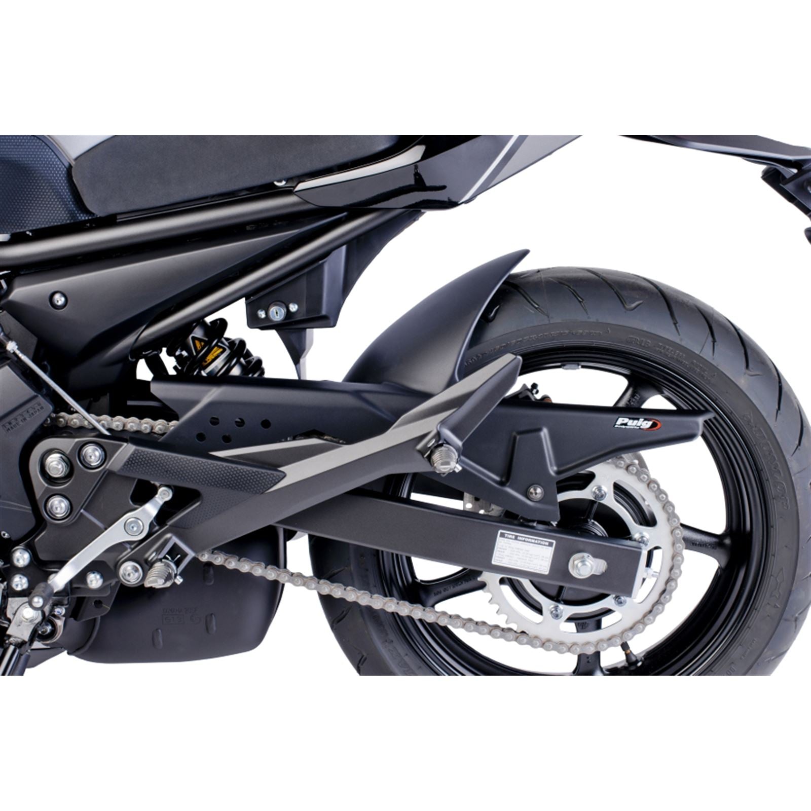 Puig Tire Hugger Matte Black 5035J_316520