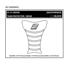 Stompgrip Tank Protector Ridge - Smoothridge - Black [MPN: 51-11-0004B]_476296